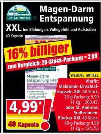 Norma Magen-darm entspannung xxl Angebot