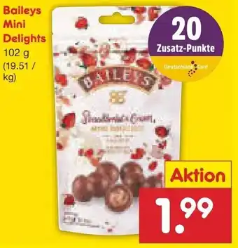 Netto Marken-Discount Baileys Mini Delights 102 g Angebot