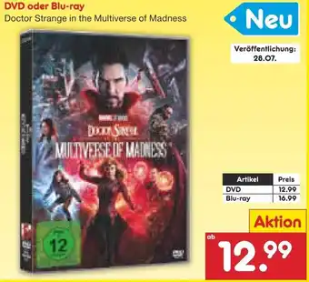 Netto Marken-Discount DVD oder Blu-ray Angebot