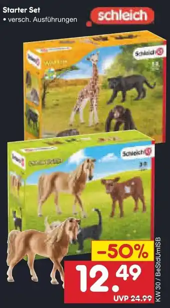 Netto Marken-Discount Schleich Starter Set Angebot