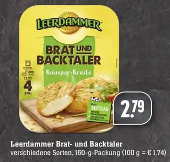 Edeka Leerdammer Brat und Backtaler 160 g Angebot