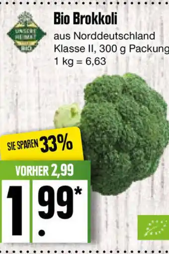 Edeka Bio Brokkoli 300g Angebot