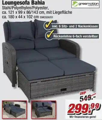 Poco greemotion Loungesofa Bahia Angebot