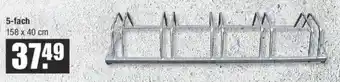V Baumarkt suki Fahrradständer 5-fach 158 x 40 cm Angebot