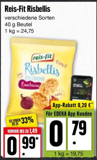 Edeka Reis-Fit Risbellis 40g Angebot