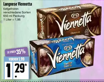 Edeka Langnese Viennetta 650ml Angebot