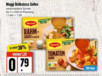 Edeka Maggi Delikatess Sossen 2*250ml Angebot