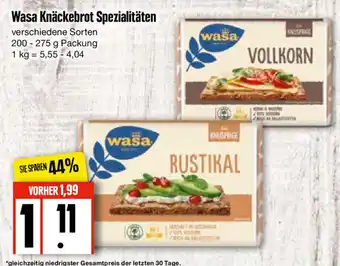 Edeka Wasa Knackerbrot Spezialitat 200-275g Angebot