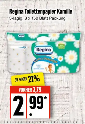 Edeka Regina Toilettenpapier 8 Rollen Angebot