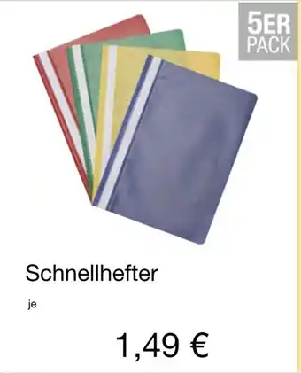 KiK Schnellhefter Angebot