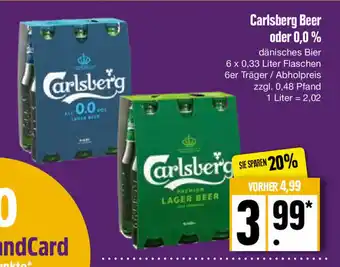 Edeka Carlsberg 6*330ml Angebot