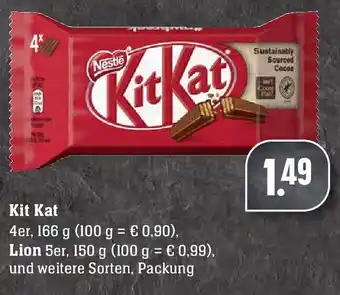 Edeka Kit Kat 166g Angebot