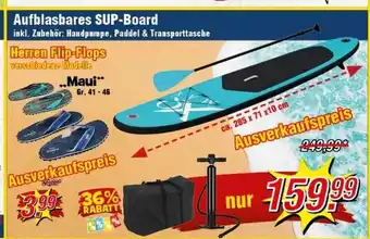 Wiglo Wunderland Aufblasbares SUP-Board Angebot