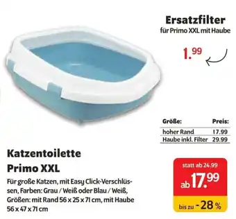 Das Futterhaus Katzentoilette Primo XXL Angebot