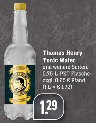 Edeka Thomas Henry Tonic Water Angebot