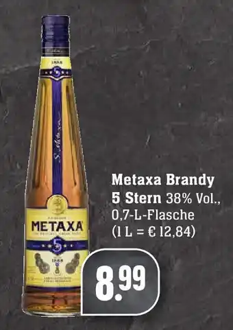 Edeka Metaxa Brandy 5 Stern 0,7L Angebot