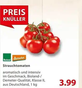 basic Bioland, demeter strauchtomaten Angebot