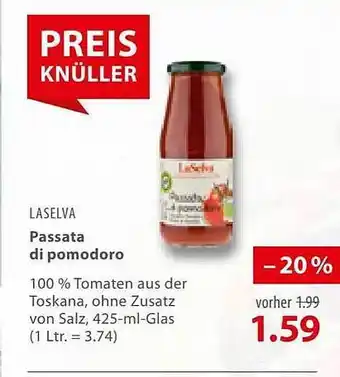 basic Laselva passata di pomodoro Angebot