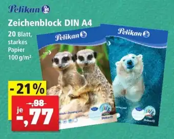 Thomas Philipps Pelikan Zeichenblock DIN A4 Angebot