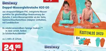 Thomas Philipps Bestway Doppel Wassergleitrutsche H20 GO Angebot