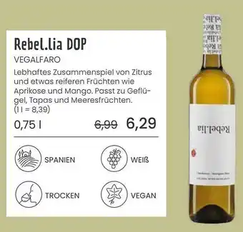 Superbiomarkt Rebel.lia dop vegalfaro Angebot