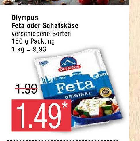 Olympus feta oder schafskäse Angebot bei Marktkauf