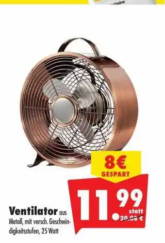 Mäc Geiz Ventilator Angebot