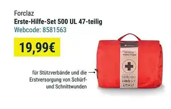 Decathlon Forclaz erste-hilfe-set 500 yk 47-teilig Angebot