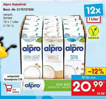 Netto Marken-Discount Alpro sojadrink Angebot