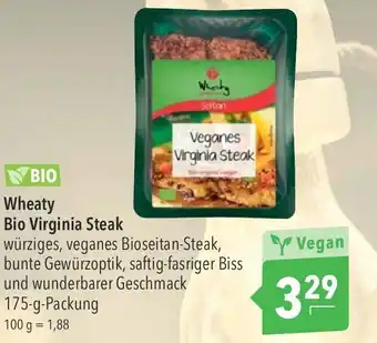 CITTI Markt Wheaty Bio Virginia Steak 175g Angebot