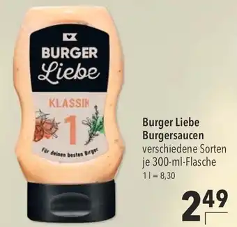 CITTI Markt Burger Liebe Burgersaucen 300ml Angebot