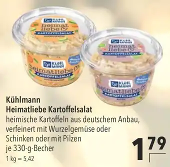 CITTI Markt Kühlmann Heitmatliebe Kartoffelsalat 330g Becher Angebot