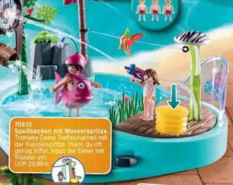 Playmobil 70610 Spaßbecken mit Wasserspritze Angebot