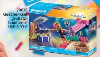 Playmobil 70678 Geschenkset ,,Schatztaucherin" Angebot