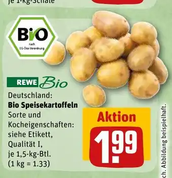 REWE Bio Speisekartoffeln 1.5kg Angebot