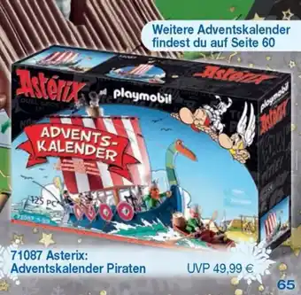 Playmobil 71087 Asterix: Adventskalender Piraten Angebot