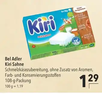 CITTI Markt Bel Adler Kiri Sahne 108g Angebot