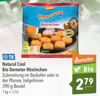 CITTI Markt Natural Cool Bio Demeter Röstinchen 390g Beutel Angebot