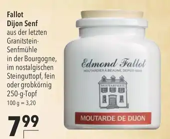 CITTI Markt Fallot Dijon Senf 250g Angebot