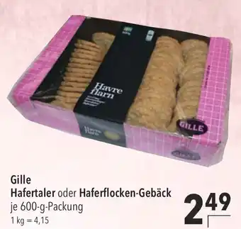 CITTI Markt Gille Hafertaler oder Haferflocken Gebäck 600g Angebot