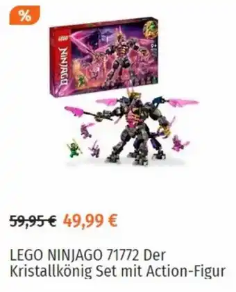 Müller Lego Ninjago 71772 Der Kristallkönig Set mit Action Figur Angebot