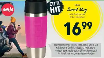 CITTI Markt Emsa Travel Mug Angebot