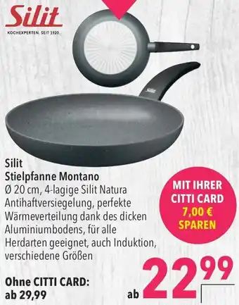 CITTI Markt Silit Stielpfanne Montano Angebot