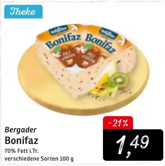 KONSUM Bergader Bonifaz 100g Angebot