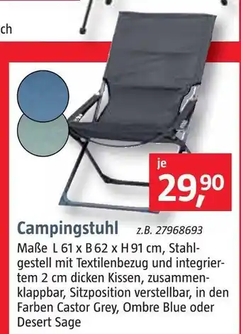 Bauhaus Campingstuhl Angebot