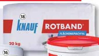 Bauhaus Knauf rotband flächenspachtel Angebot