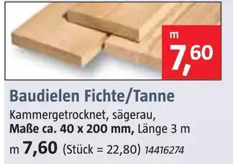 Bauhaus Baudielen fichte/tanne Angebot