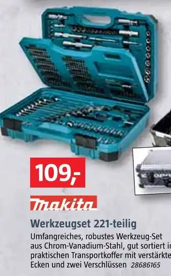 Bauhaus Makita werkzeugset Angebot