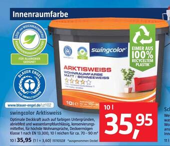 Bauhaus Swingcolor arktisweiss Angebot