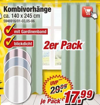 Poco Kombivorhänge Angebot